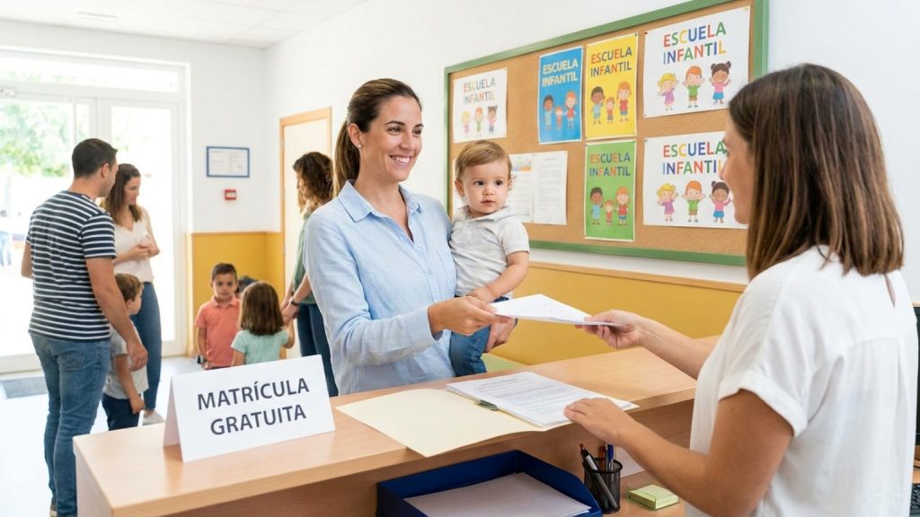¿Qué significa la matrícula gratuita para una escuela infantil?