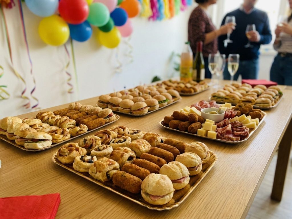 Bandejas saladas para cumpleaños: la opción ideal