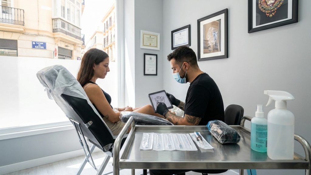 ¿Qué considerar al buscar un estudio de tatuajes en Valencia?