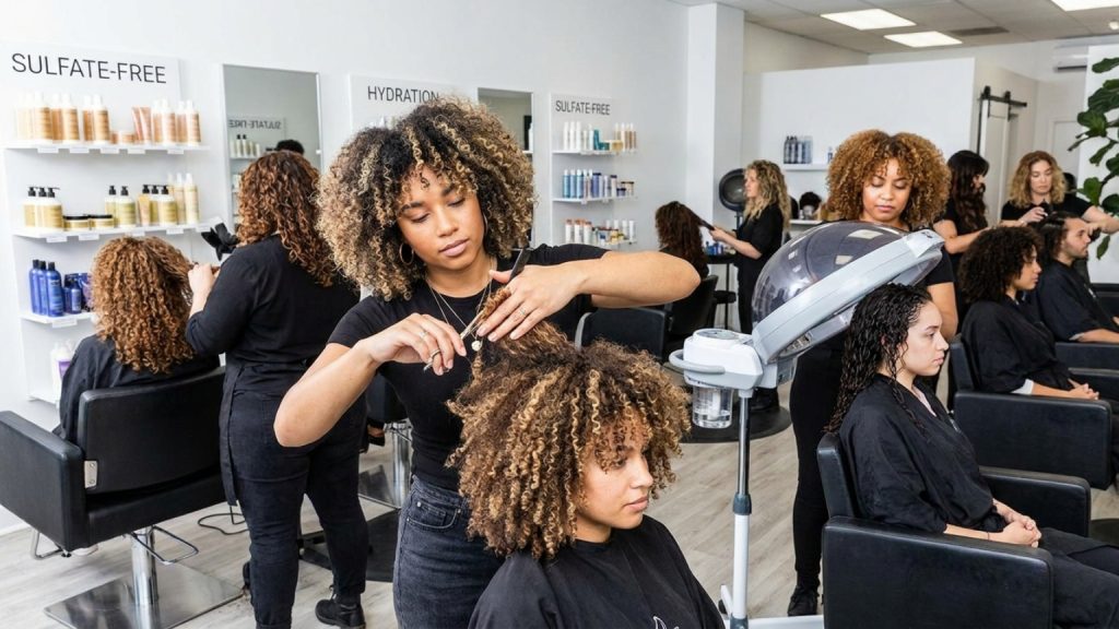 ¿Qué es una peluqueria pelo rizado y cómo ayuda a tus rizos?