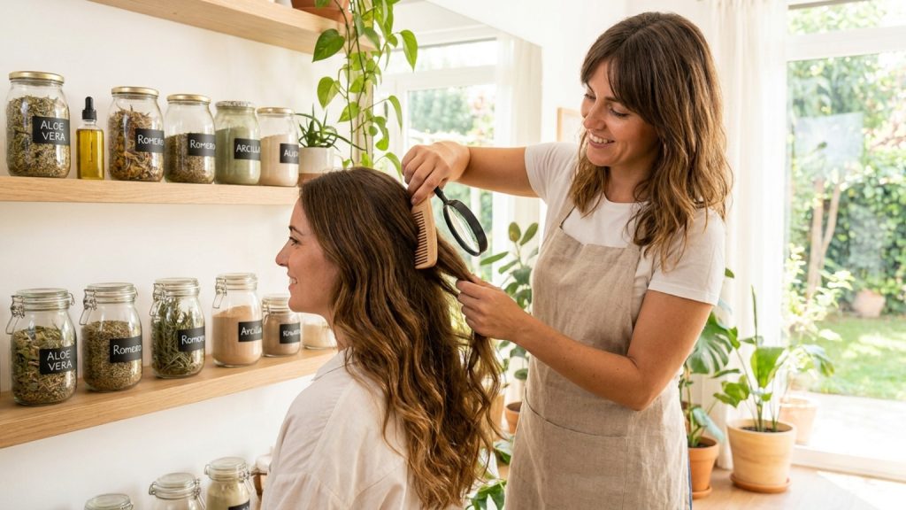 ¿Qué es la peluquería natural y cómo beneficia a tu cabello y salud?