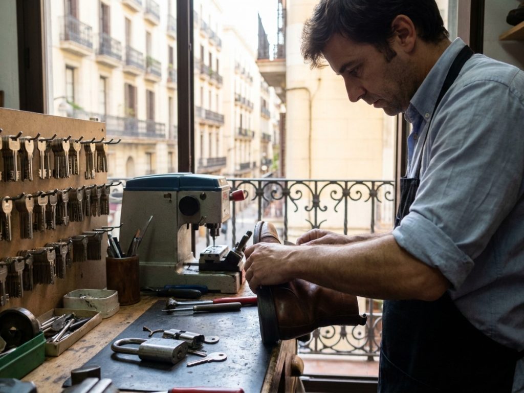 Tu zapatero y cerrajero de confianza en Barcelona