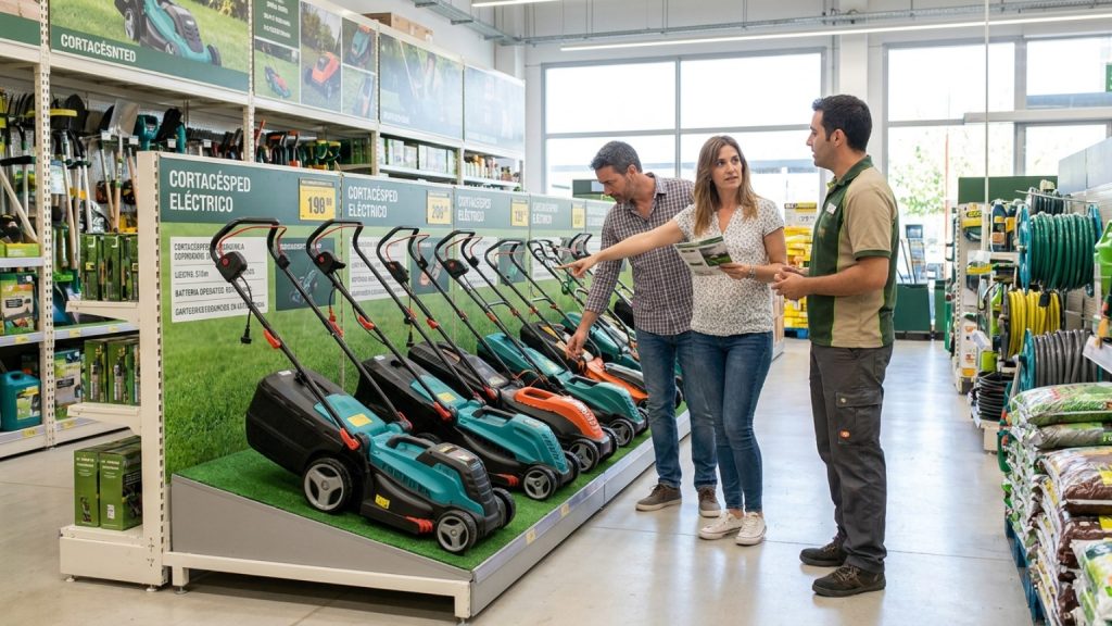 ¿Qué considerar al comprar un cortacésped eléctrico?