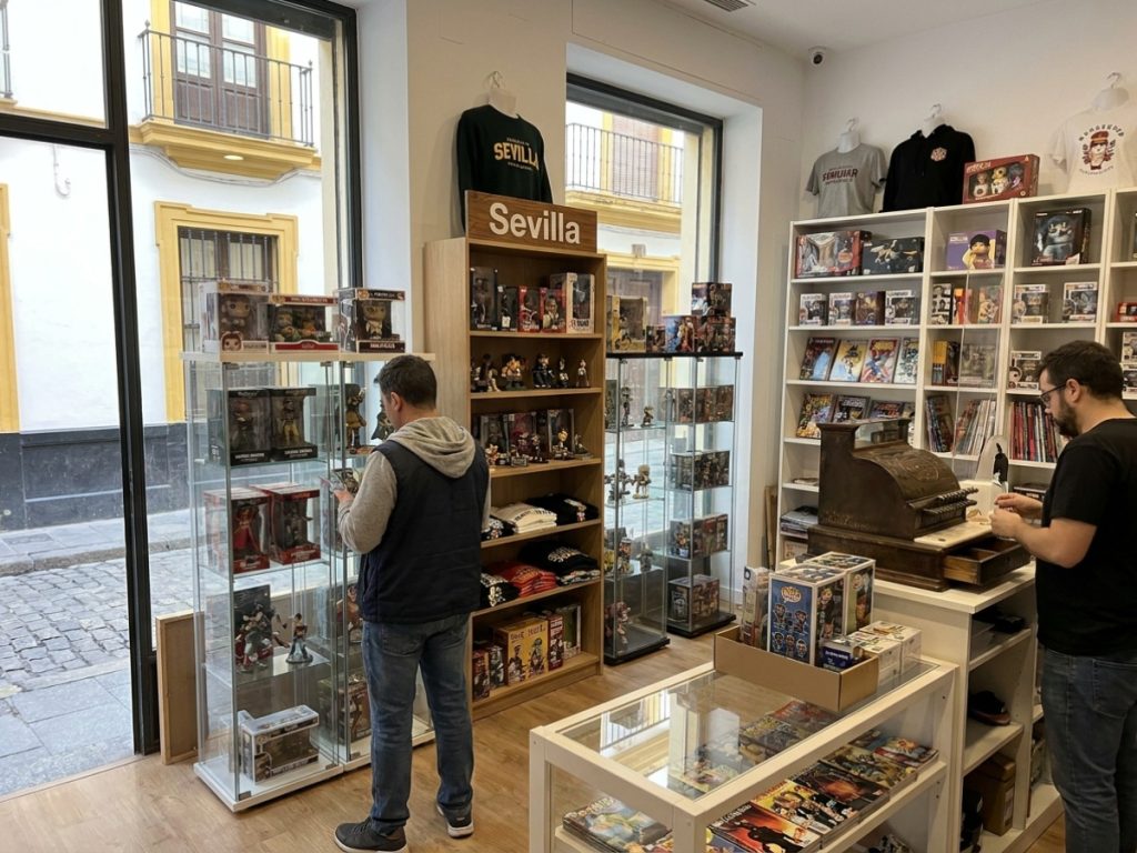 Tu destino para merchandising coleccionable en Sevilla
