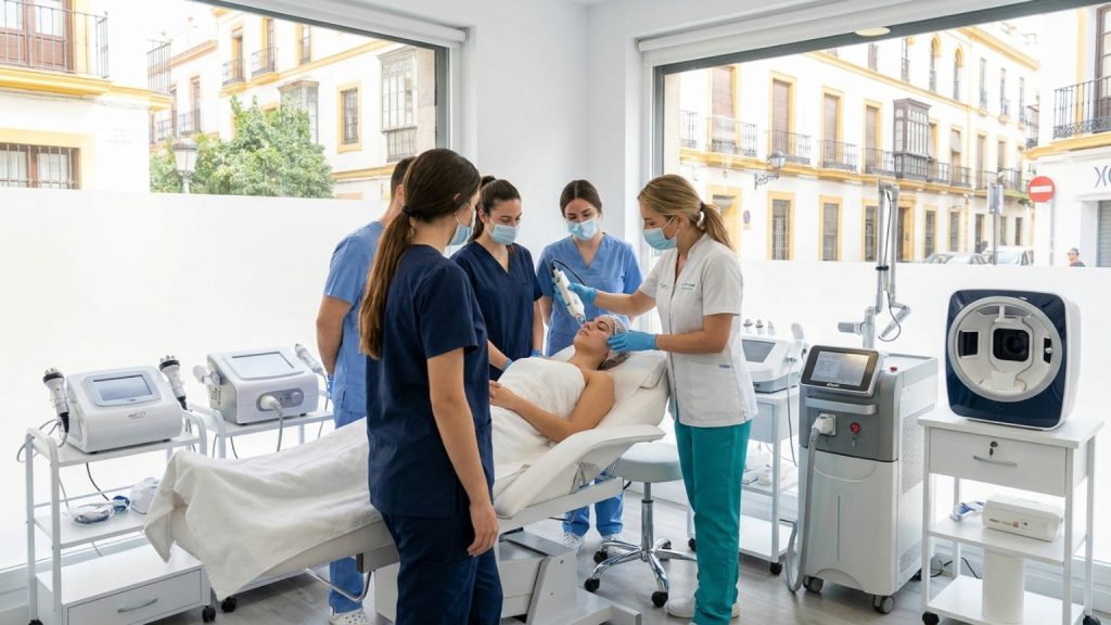 ¿Qué implica la formación en estética avanzada en Sevilla para el futuro profesional?