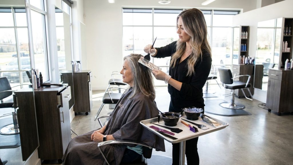 ¿Qué es el grey blending y cómo lo hace un salón especializado?