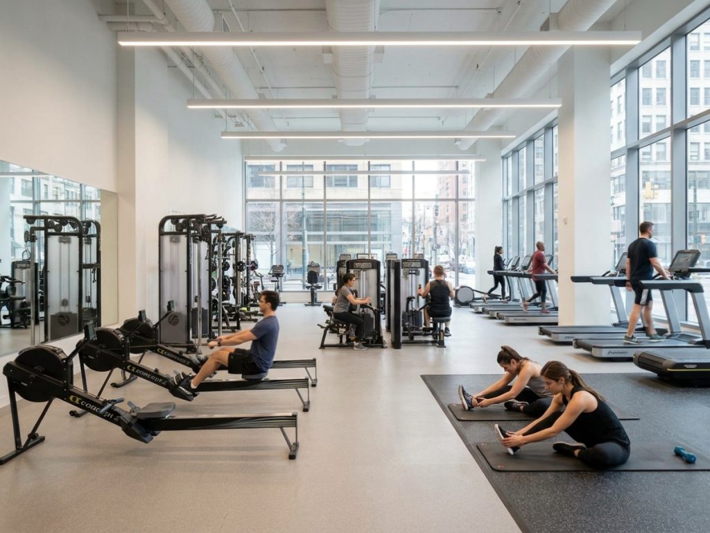 Entrena en un gimnasio con instalaciones de calidad