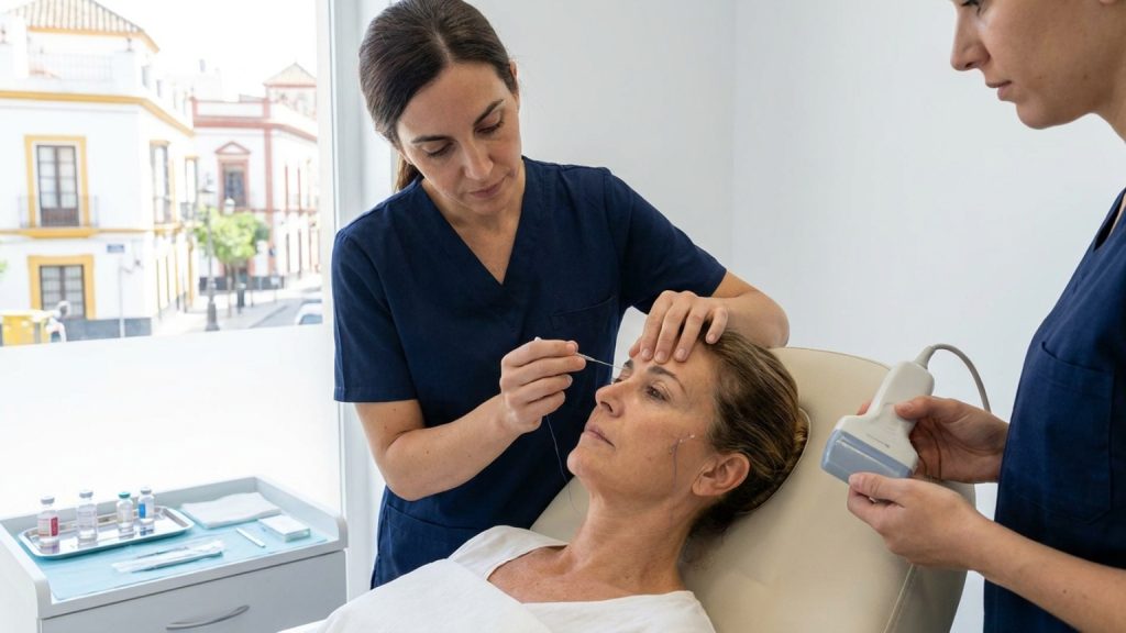 ¿Qué es el lifting facial sin cirugía y cómo funciona en Sevilla?