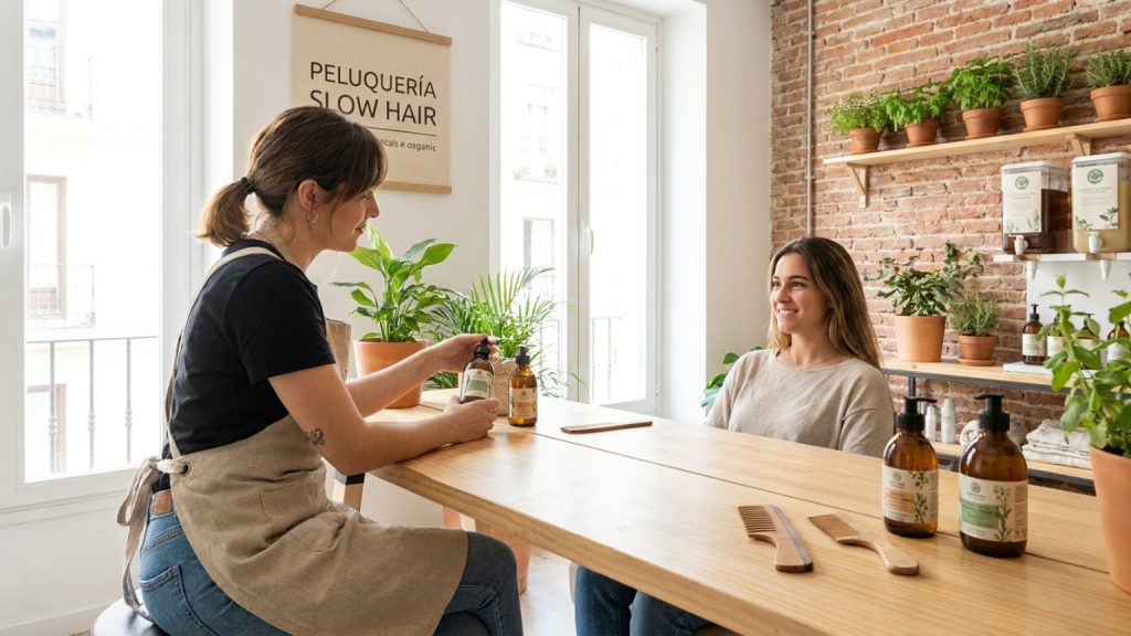¿Qué es la peluqueria slow hair y cómo beneficia a tu cabello?