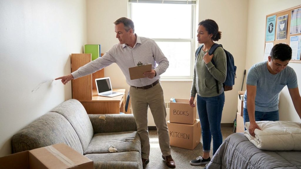 What are the main challenges for owners of student flats?