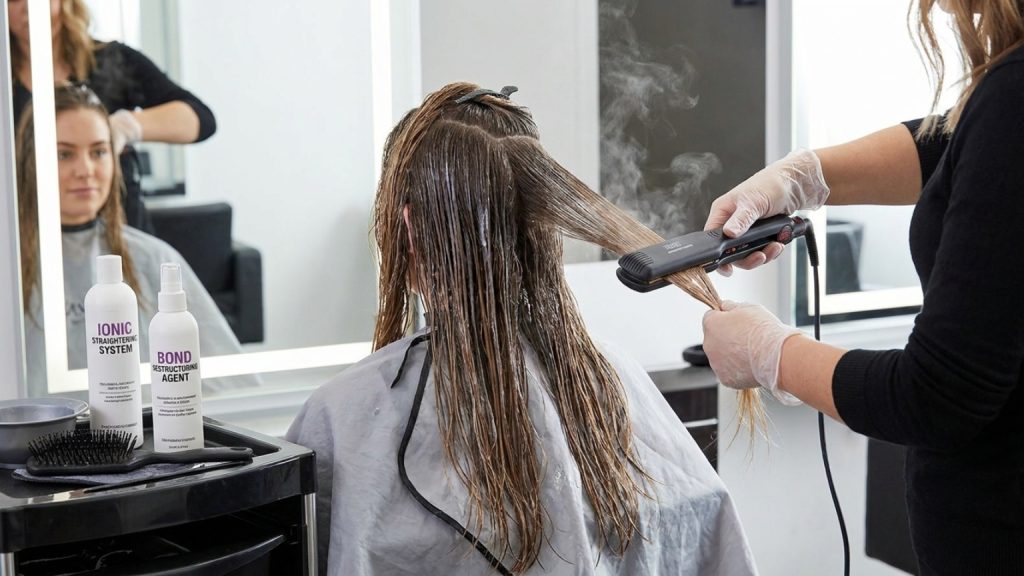 What is ionic straightening and how does it work?