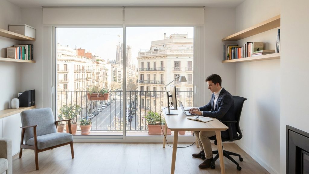 Qué define a un piso profesional en Barcelona?