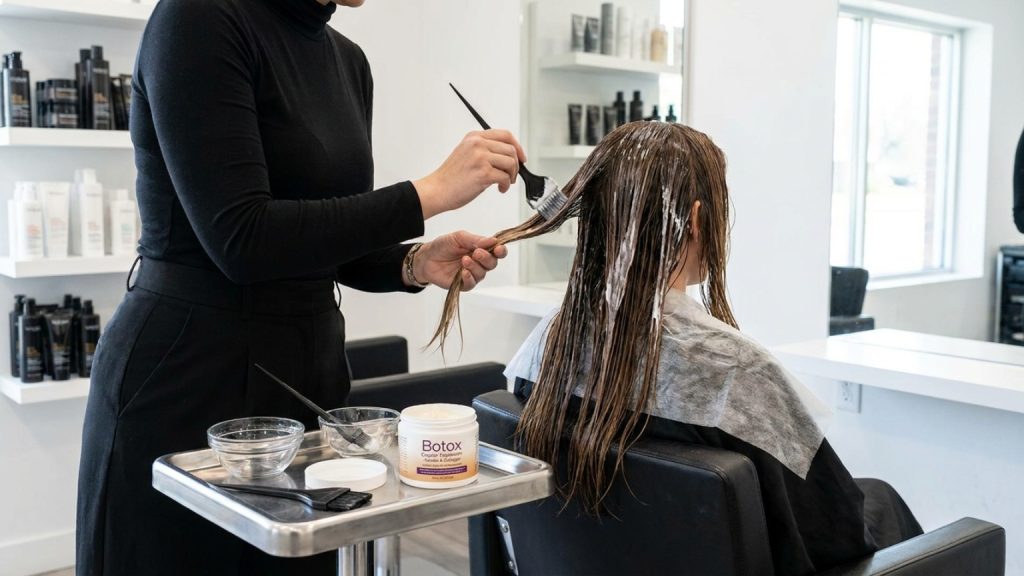 What is hair botox and how does it improve hair health?