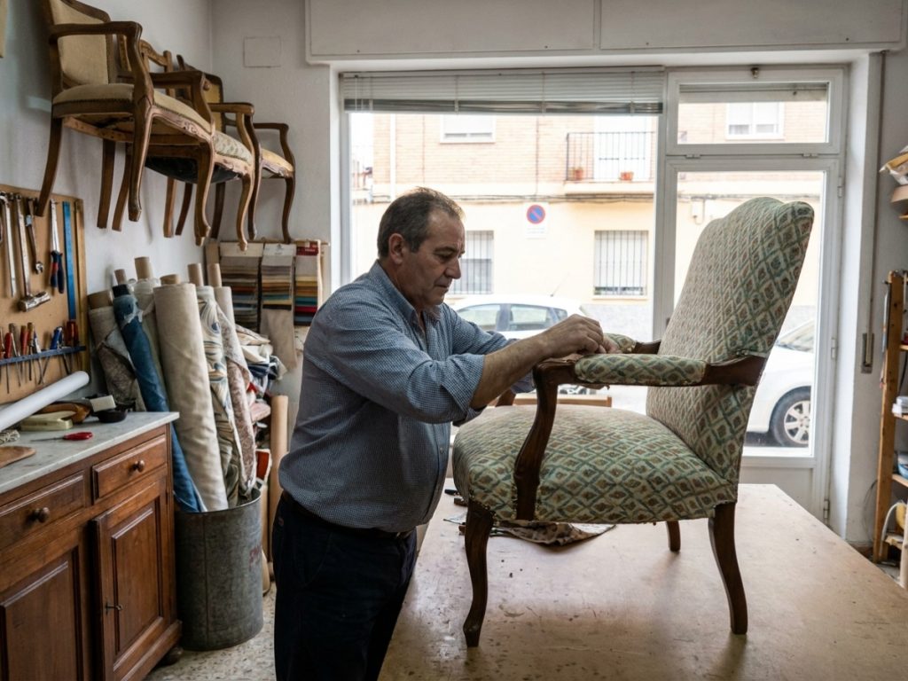 Tapizado de sillones experto en Humanes de Madrid