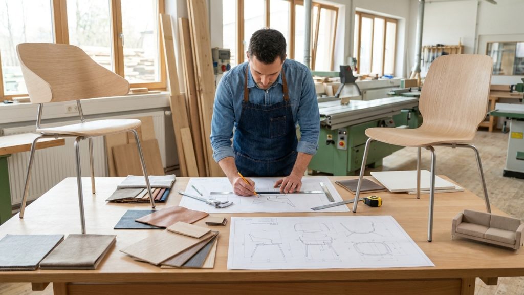 ¿Qué es un diseñador de mobiliario y cuál es su función?
