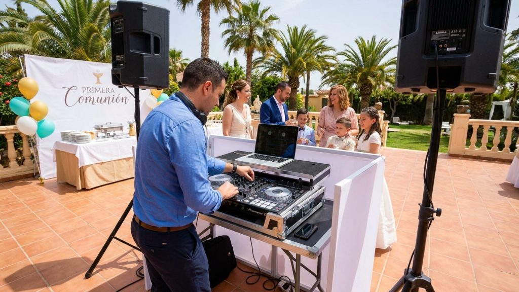 ¿Qué considerar para la elección de un DJ para comuniones en Murcia?