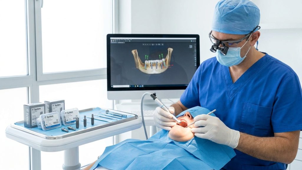 ¿Qué son los implantes IT System y cómo se usan en odontología?