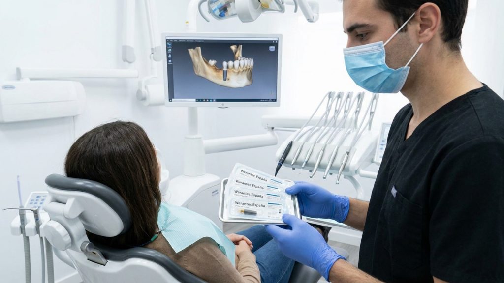 ¿Qué son los implantes dentales la empresa ofrecidos por Warantec España?