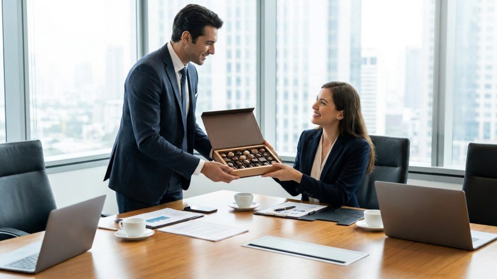 ¿Por qué elegir bombones como regalos de empresa?