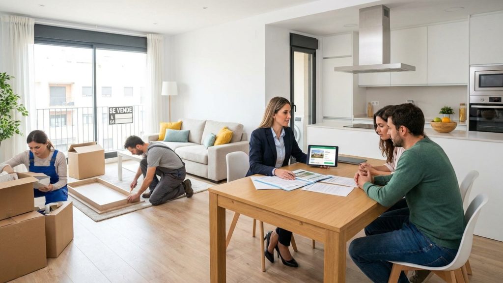 ¿Qué implica la gestión de la venta de un piso?