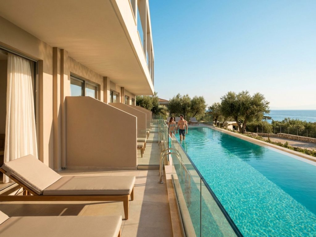 Swim Up Rooms in Corfu: Your Direct Pool Access Awaits