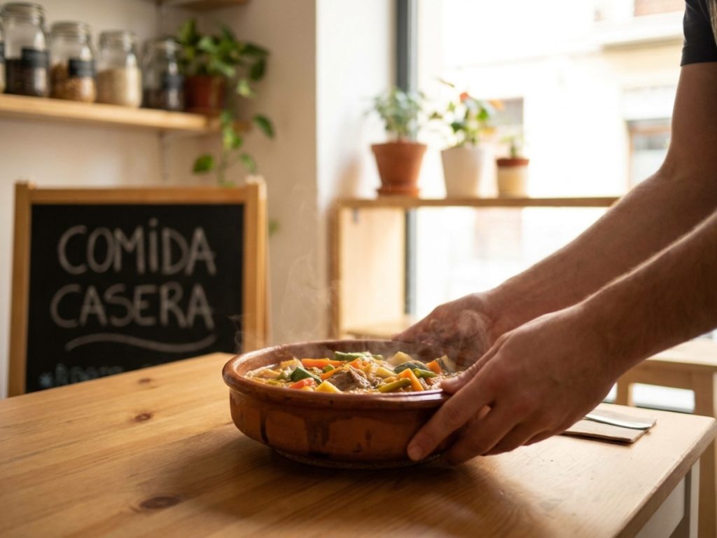 Disfruta de la auténtica comida casera que preparamos para ti