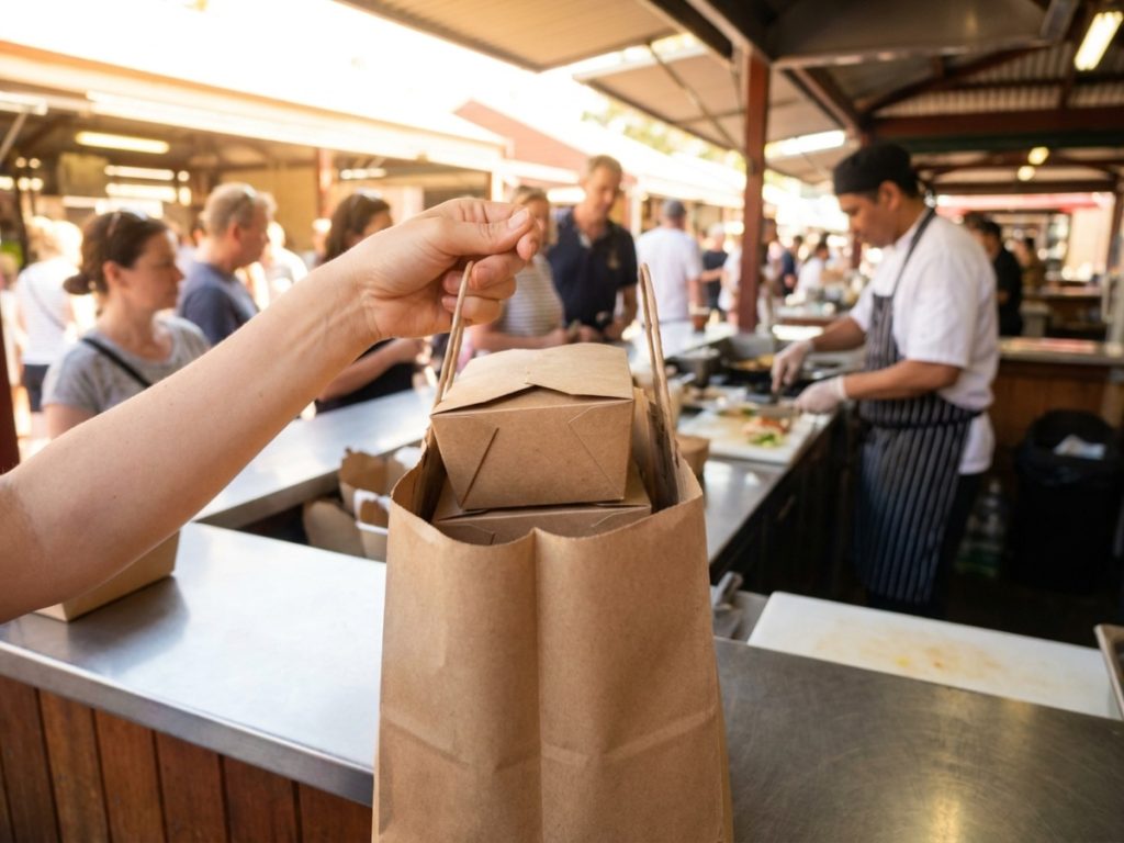 Tu comida para llevar favorita, lista para disfrutar