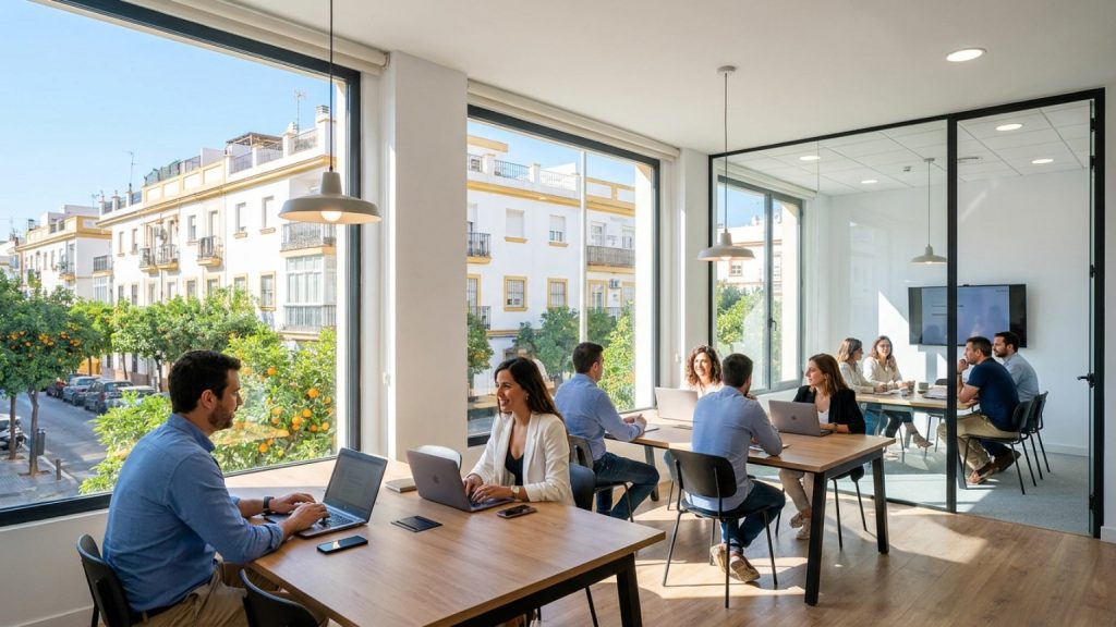 ¿Qué es el coworking en Los Remedios y cómo beneficia a los profesionales?