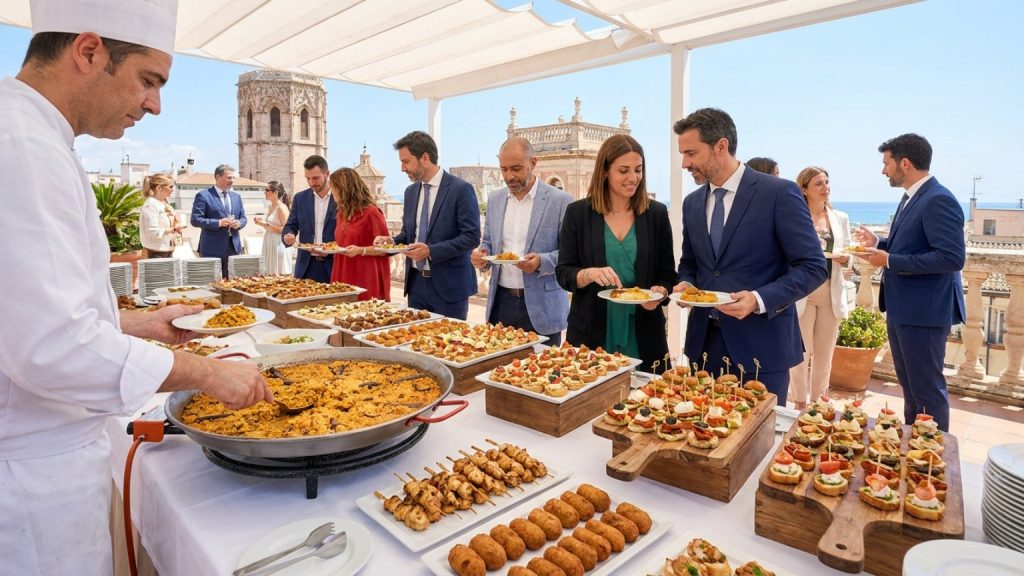 ¿Qué es el catering salado en Valencia y por qué es una opción popular?