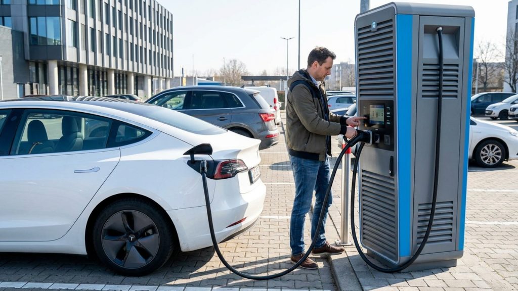 ¿Qué es un punto de recarga para vehículos eléctricos y cómo funciona?