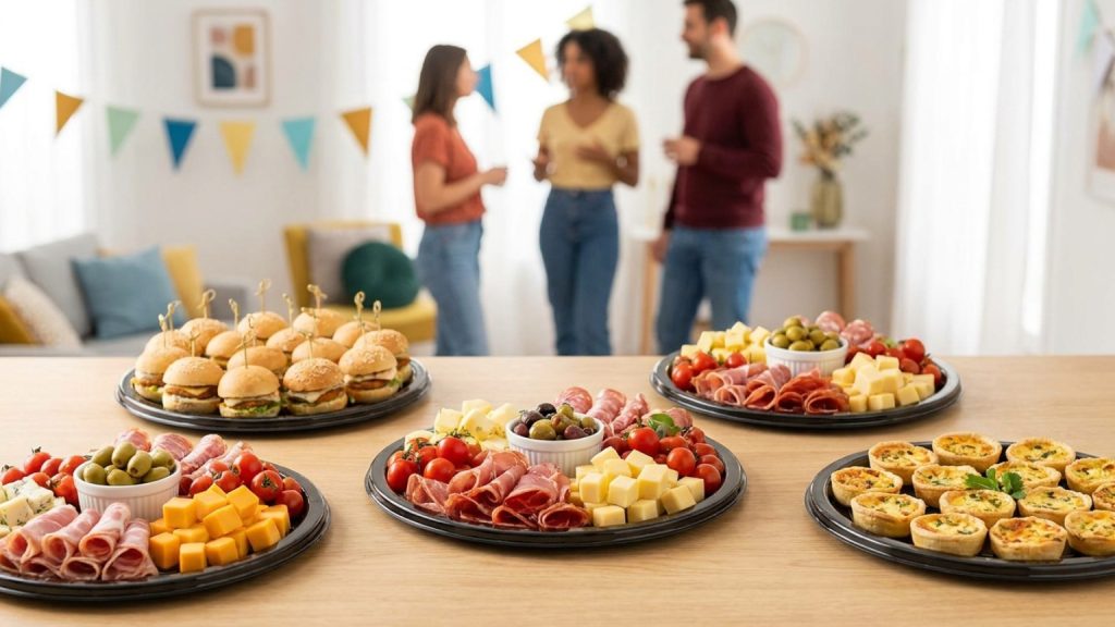 ¿Qué son las bandejas saladas para cumpleaños?
