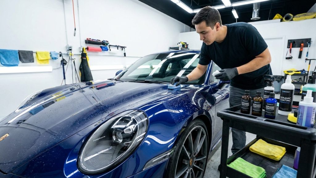 ¿Qué es el tratamiento cerámico y cómo protege la pintura del coche?
