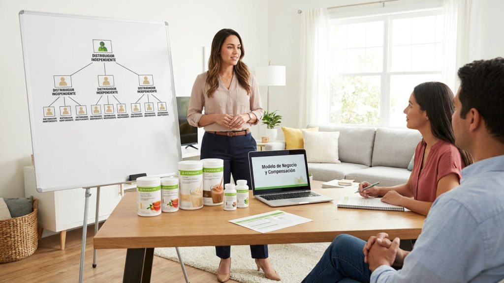 ¿Qué es el negocio Herbalife y cómo se estructura?