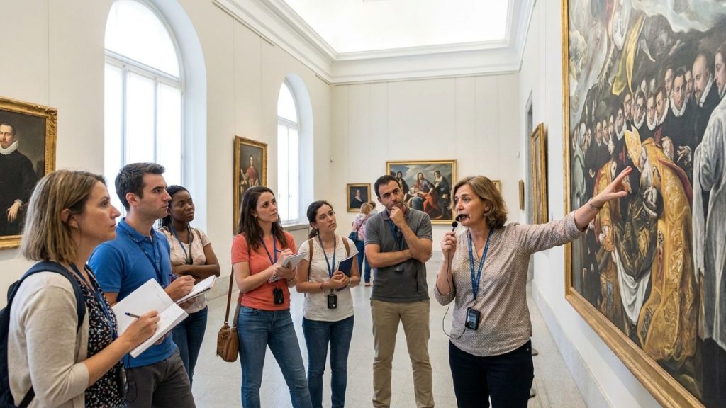 What defines art tours in Spain and their cultural significance?