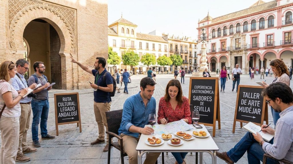 What is the concept of themed travel to Spain?