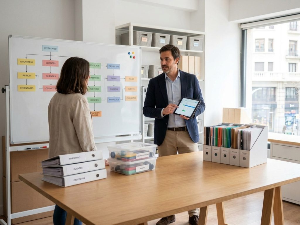 Descubre sistemas de organización profesional que transformarán tu día