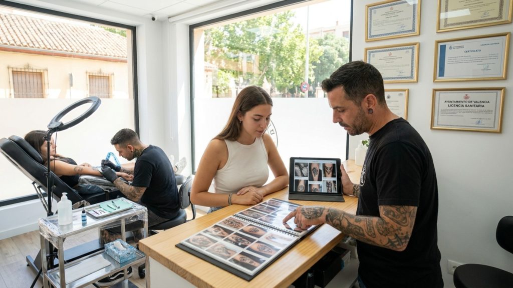 ¿Cómo elegir el mejor estudio de tatuajes en Valencia para tu diseño?