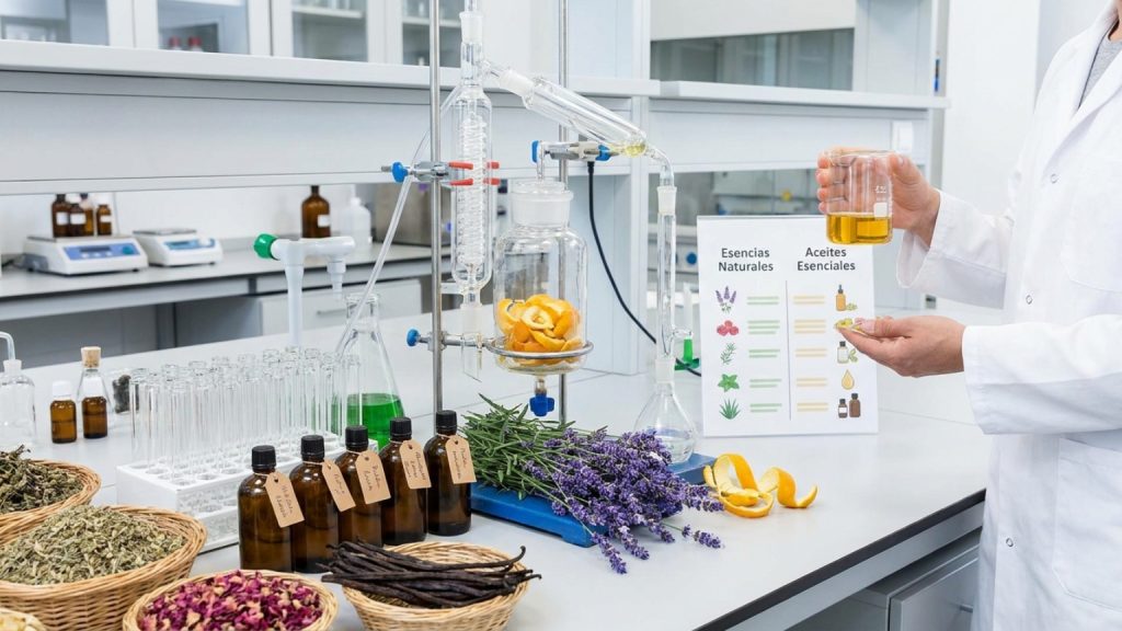 ¿Qué son las esencias naturales y cómo se distinguen de otros productos?