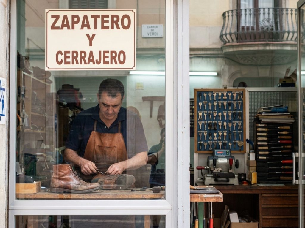 Tu zapatero y cerrajero de confianza en Barcelona