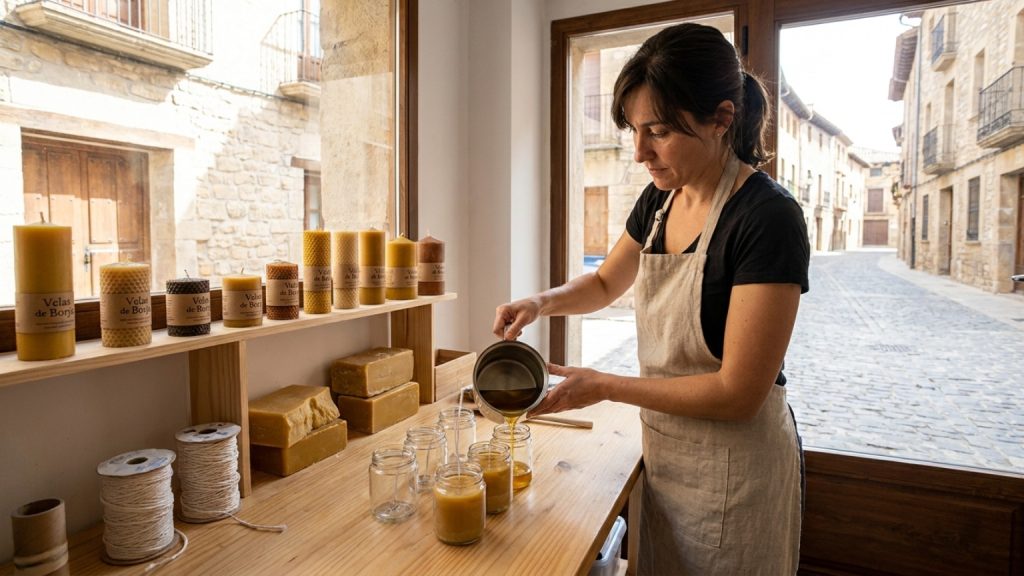 ¿Qué son las velas artesanales en Borja y por qué son tan valoradas?