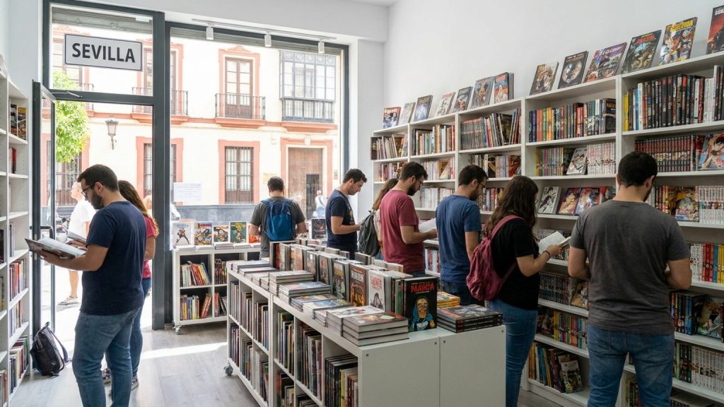 ¿Qué buscar en una tienda de cómics en Sevilla?