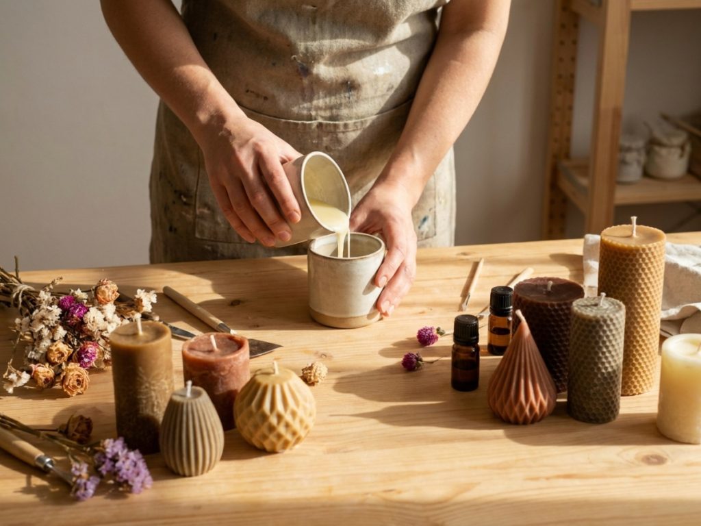 Descubre la magia de nuestras velas hechas a mano