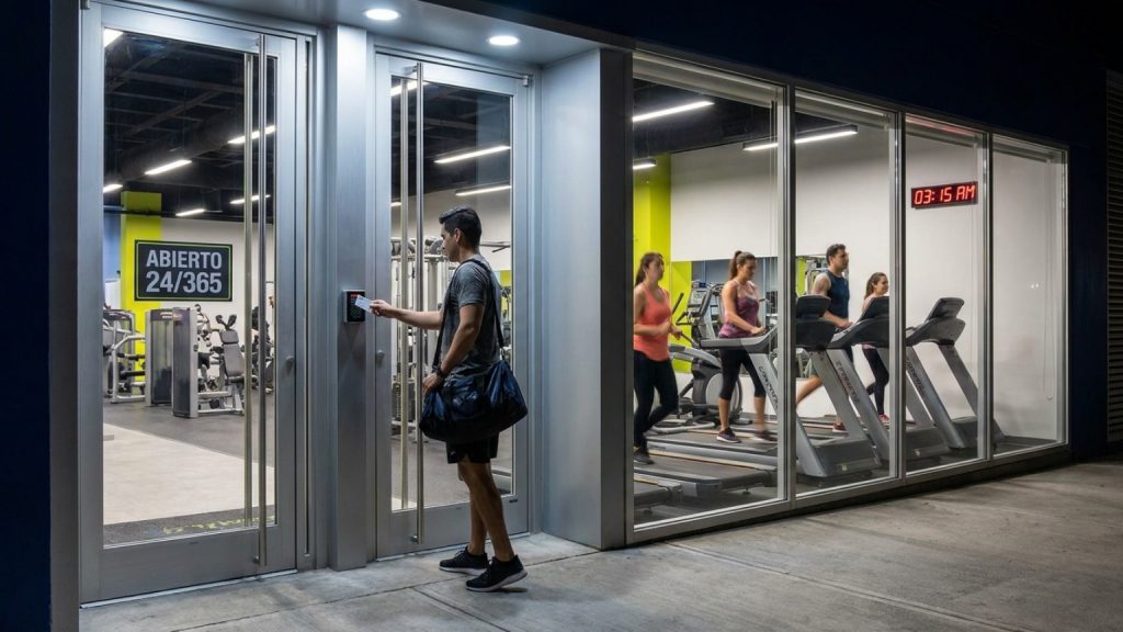 ¿Qué es un gimnasio abierto 24/365?