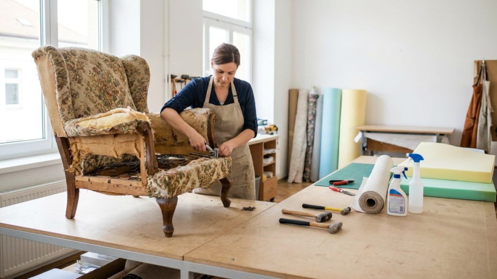 ¿Qué es la renovación de muebles tapizados y por qué es importante?