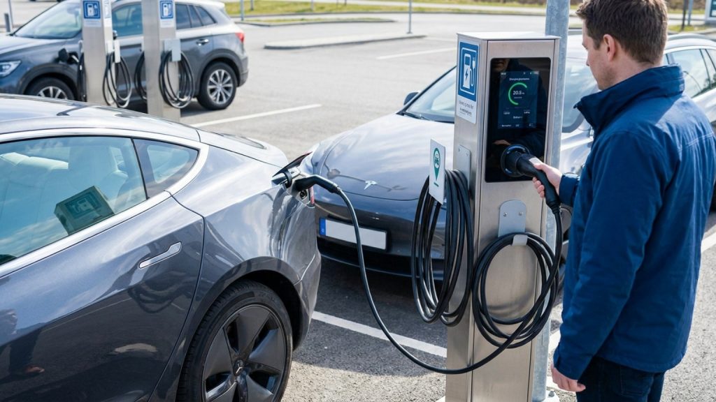 ¿Qué son los puntos de recarga para vehículos eléctricos y cómo funcionan?