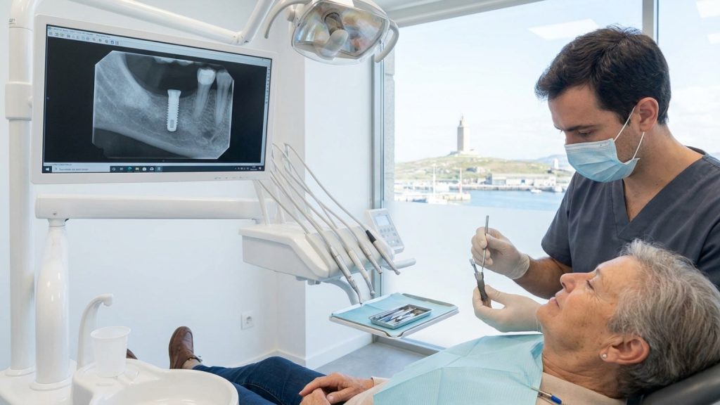 ¿Qué son los implantes dentales y cómo se usan en a Coruña?