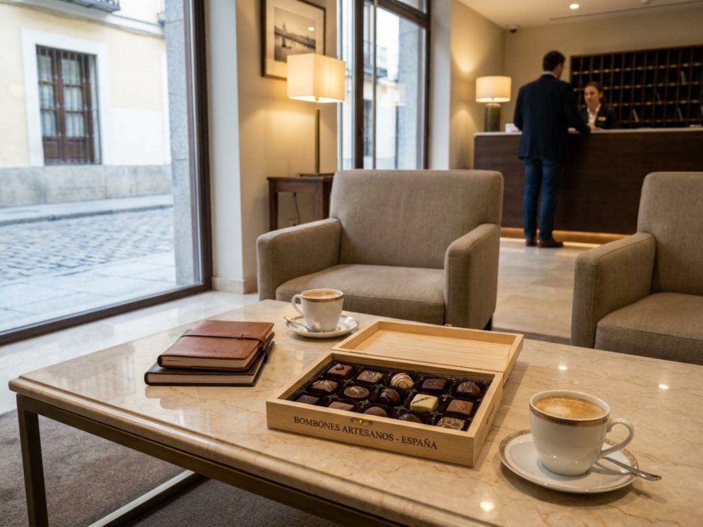 Bombones de calidad para tu hotel en España
