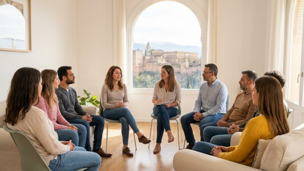 ¿Qué es la terapia grupal en Granada y cómo puede ayudar a las personas?