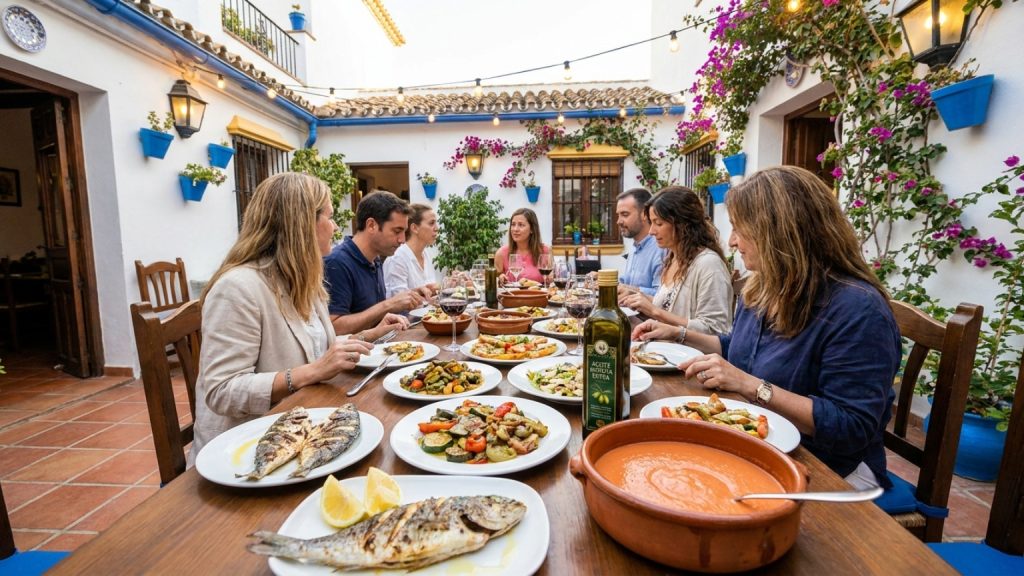 ¿Qué distingue a las cenas especiales en Andalucía?