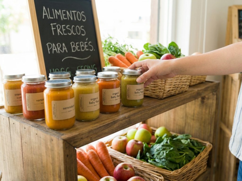 Alimentación infantil ecológica: lo mejor para tu bebé